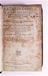 CONTI, NATALE. Mythologiae, sive explicationis fabularum libri decem.  1605